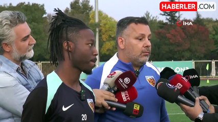 Kayserispor, Sinan Kaloğlu'yla ilk antrenmanını yaptı
