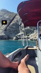 Alain-Fabien Delon en vacances en Grèce, Instagram.