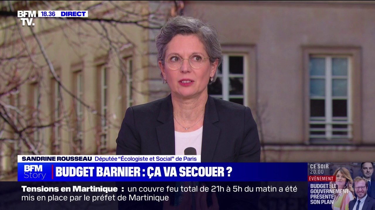 Sandrine Rousseau (les Écologistes): "L'essentiel de notre déficit budgétaire est lié à des diminutions d'impôts successives"