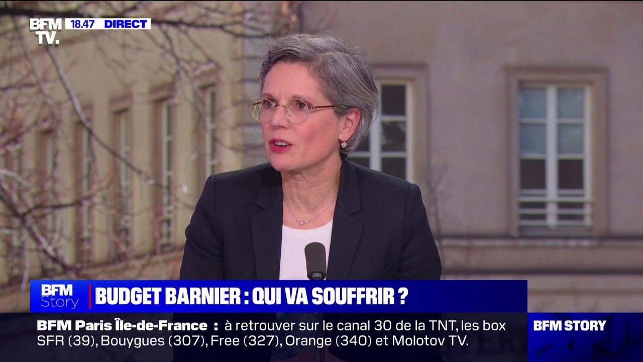 Déficit: "Le gouvernement a exagéré la croissance (...) et a été imprudent sur des dépenses", affirme Sandrine Rousseau (les Écologistes)