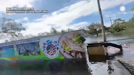 14-year-old boy rescued from Hurricane Milton flooding in Florida