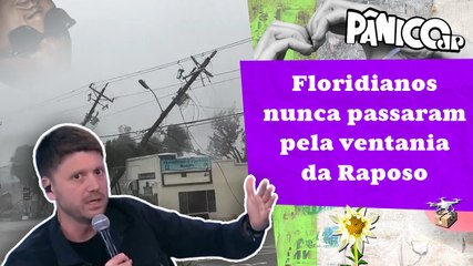 RESENHA ZU E ZUZU: FURACÃO MILTON SÓ NÃO FEZ MAIS ESTRAGO PORQUE CASO P. DIDDY ANESTESIOU OS EUA?