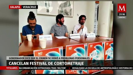 Suspenden Festival de Cortometraje Veracruzano tras asesinato de Víctor Muro