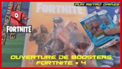 OUVERTURE BOOSTERS PANINI FORTNITE + ECHANGES