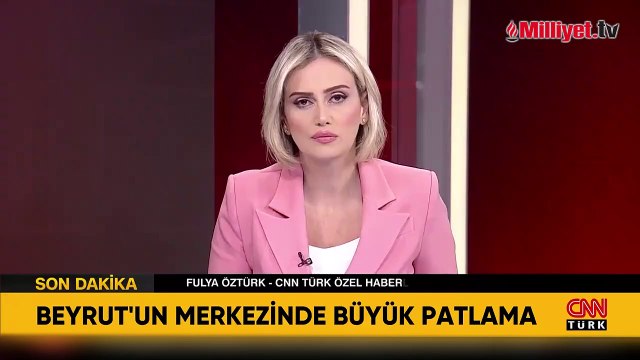 İsrail Lübnan'ın kalbini bombaladı! Beyrut'un merkezi vuruldu