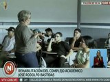 Rehabilitado el Complejo Académico Jose Rodolfo Bastidas en el edo. Falcón