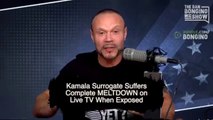 Kamala Surrogate Suffers Complete MELTDOWN on Live TV When Exposed.//The Dan Bongino Show Clips