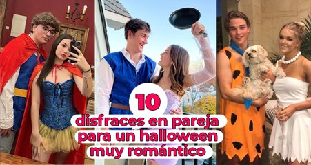 Arma el look: 10 disfraces en pareja para un Halloween muy romántico💀❤️