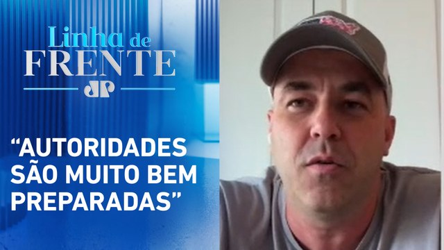Brasileiro relata passagem de furacão Milton na Flórida | LINHA DE FRENTE