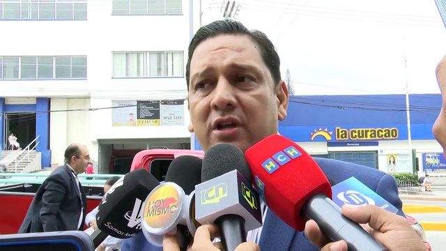 Gabriel Rubí en audiencia por caso de compra de ventiladores