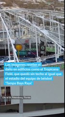 El daño de 'Milton' visto desde drones