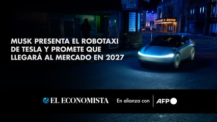 Musk presenta el robotaxi de Tesla y promete que llegará al mercado en 2027