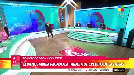  La GUERRA FINANCIERA en la familia Lanata: Elba NO HABRÍA PAGADO las tarjetas de crédito de Lola y Bárbara