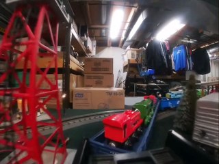 Tidewater312’s O Scale Train Layout POV Ride Around