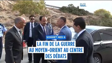 Le MED 9 réuni à Chypre pour discuter du conflit au Moyen-Orient