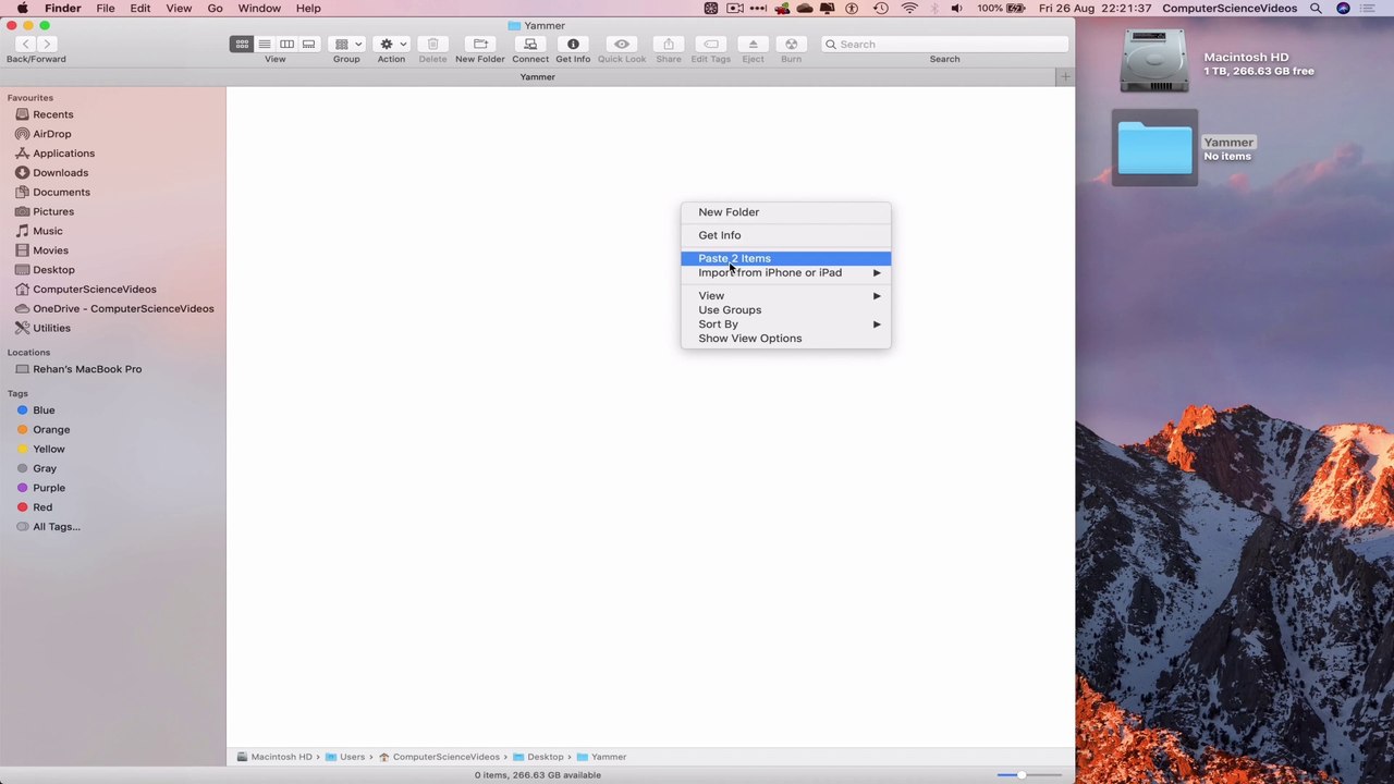 How to USE Microsoft Yammer for Office 365 On a Mac - Tutorial 12 - Upload a Folder - Basic | New