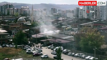 Sivas Sanayi Çarşısında Yangın: 3 Kişi Dumandan Etkilendi