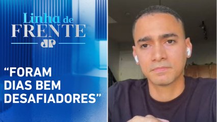 Morador da Flórida detalha destruição deixada pelo furacão Milton | LINHA DE FRENTE