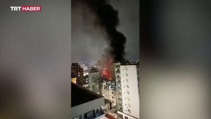 Beyrut'un merkezinde 2 patlama meydana geldi