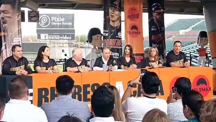 Alfonso Durazo: Juegos de Naranjeros se transmitirán por Telemax