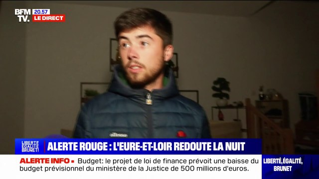 Ça fait mal au cœur : Le témoignage de Quentin, habitant de Bonneval (Eure-et-Loir), dont la maison a été inondée après le passage de la dépression Kirk