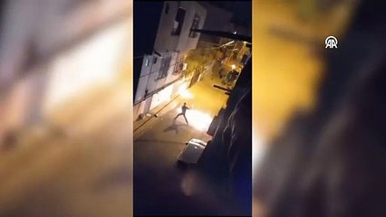 Şiddet uyguladığı eşinin sığındığı babaevine motolofla saldırdı! Kadın yaralandı, koca gözaltında