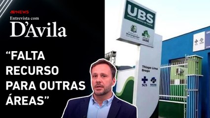 SUS: "Saúde no Brasil está impagável hoje", diz prefeito de Joinville | ENTREVISTA COM D'AVILA