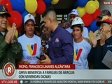 Aragua | GMVV entrega 20 viviendas dignas a familias del mcpio. Francisco Linares Alcántara