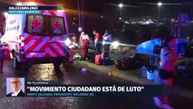 Declaraciones de Álvarez Máynez tras el accidente en NL