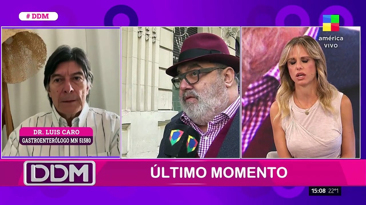  ¿QUÉ ES una isquemia abdominal? El doctor LUIS CARO explica DE QUÉ OPERARON A Jorge Lanata