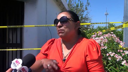 Juanita agradeció la valentía de sus vecinos, que la rescataron de las llamas del fuego