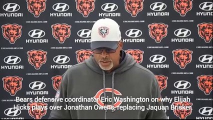 Why Elijah Hicks Starts at Safety Over Jonathan Owens.mp4