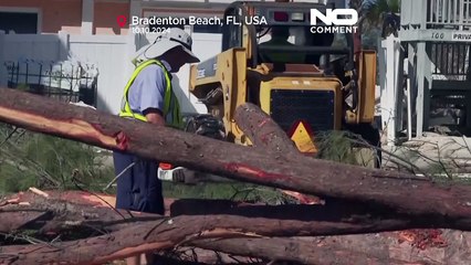 NO COMMENT: Así ha dejado el huracán "del siglo" Milton las poblaciones de Florida en Estados Unidos