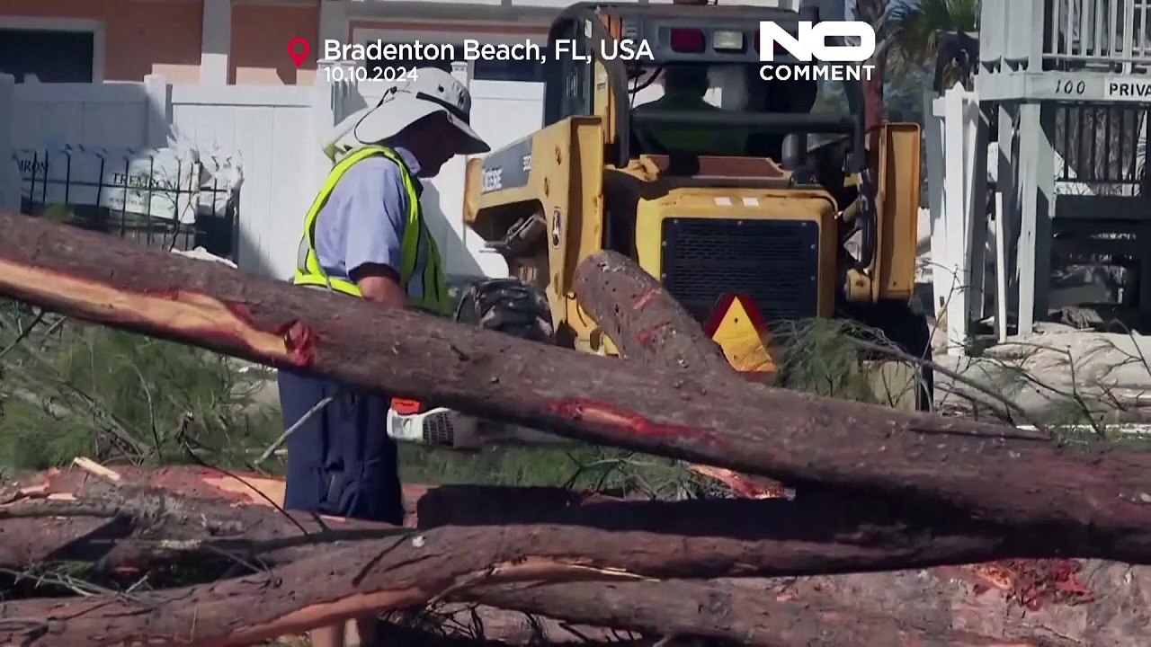 NO COMMENT: Así ha dejado el huracán "del siglo" Milton las poblaciones de Florida en Estados Unidos