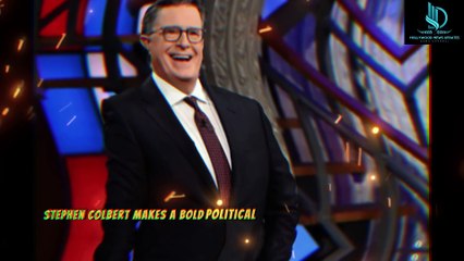 Stephen Colbert's SHOCKING Political Statement Before Election! [Kamala Harris]