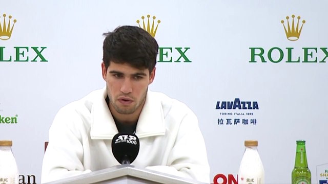 Tennis - Shanghai 2024 - Carlos Alcaraz sur la retraite de Rafa Nadal : C'est mon idole...