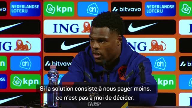 Pays-Bas - Dumfries, jouer moins pour gagner moins ? Je dois encore prolonger mon contrat !