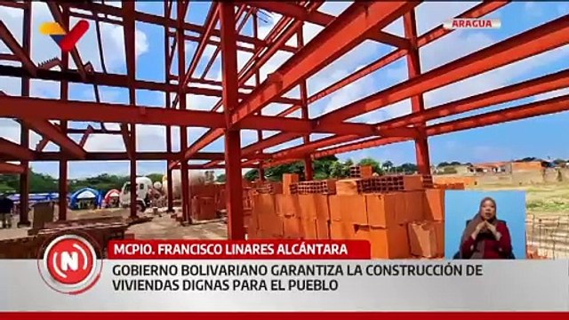 Aragua | GMVV inicia trabajos de construcción de viviendas para garantizar el bienestar social