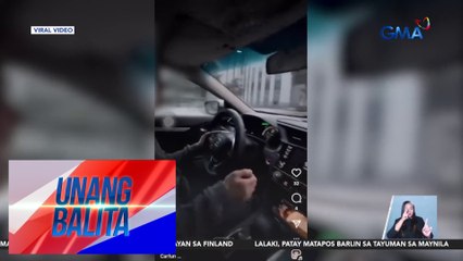 Download Video: Driver ng sasakyan na pumasok sa one-way na kalsada sa BGC, pinagpapaliwanag ng LTO | Unang Balita