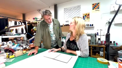 Un sac en cuir de récup, made in Belgium