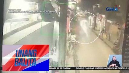 Army reservist, patay matapos pagbabarilin; pagtakas ng mga saralin, nahuli-cam | Unang Balita