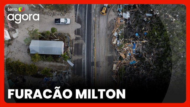 Brasileira relata tensão com passagem de furacão na Flórida: Foi catastrófico