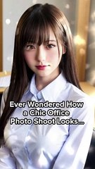 Ever Wondered How a Chic Office Photo Shoot L
