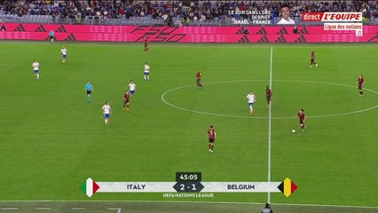 Le replay de Italie - Belgique (MT2) - Football - Ligue des Nations