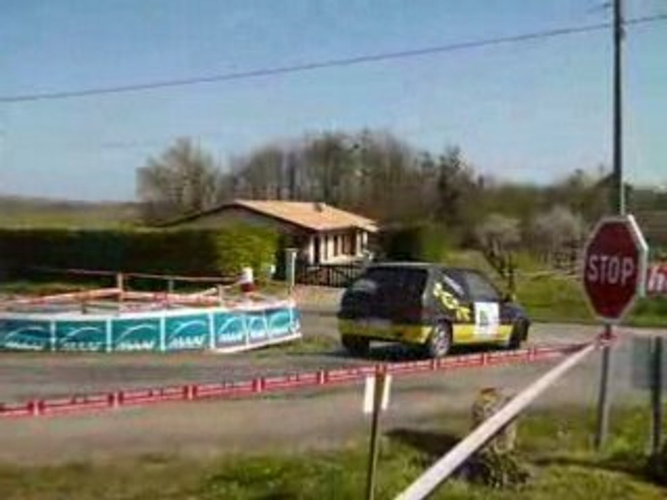 épingle mourens, rallye côtes de garonne 2008
