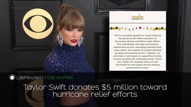 Taylor Swift Donates $5 Million Toward Hurricane Relief, Jennifer Lopez Opens Up to Comedian Nikki Glaser about Ben Affleck Divorce, and National Cake Decorating Day is Celebrated