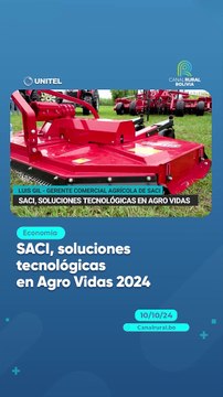 SACI, soluciones tecnológicas en Agro Vidas 2024