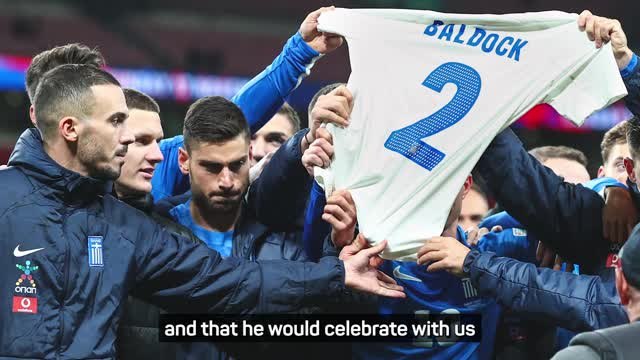 Pelkas dedicates historic Greece victory to George Baldock