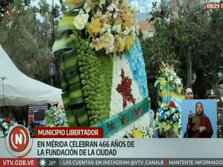 Autoridades regionales conmemoraron 466 años de la fundación de la ciudad de Mérida