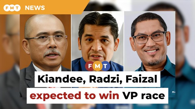 Kiandee, Radzi, Faizal expected to win Bersatu veep race